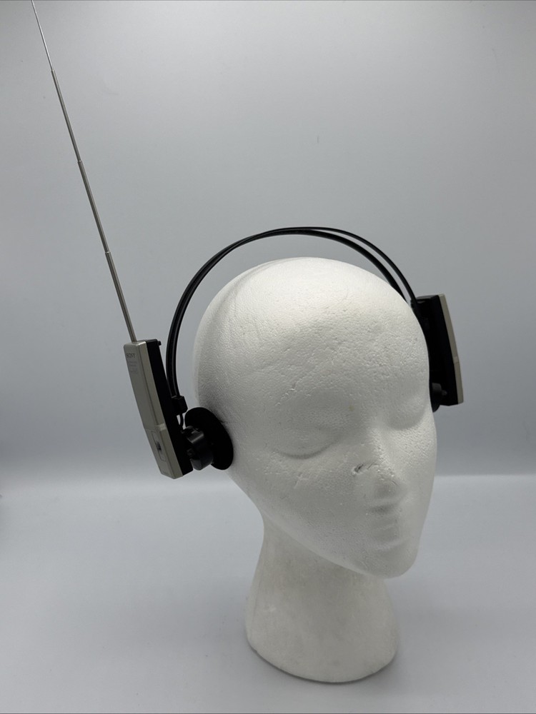 RARE VINTAGE SONY MDR-FM5 SINGLE BAND HEADBAND RADIO JAPAN