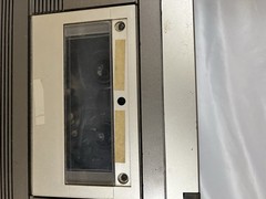 Sanyo VCR 3900 II Betacord Beta VCR Video Cassette Recorder Untested Powers On
