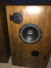 Super Rare Pair Of Petras LoudSpeakers Both Look And Sound Great !