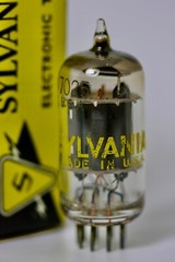 TRUE 7025 SYLVANIA NOS PLATINUM LOW-NOISE TUBE with AMPLITREX BEST TEST RESULTS