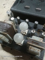 BECKMAN HYDROGEN LAMP POWER SUPPLY MODEL 8 HUGE TRANSFORMERS COOL CHASSIS