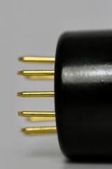 BEST NOS GOLD 9-PIN SOCKET SAVER for 12AX7, CCa, 12AT7, 6922, 12AU7, EL84, 12AY7