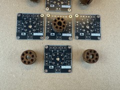 5 New 8-Pin Octal Vacuum Tube Boards Prototype Adapter Sockets DIY Breadboard
