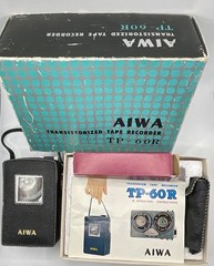 Aiwa TP-60R Tape Recorder – Vintage 1965 – Very Rare – WORKING – Read Desc