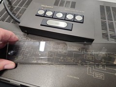 Technics RA-M95 cassette deck RP-9690 BOTH WORK LAZY DOOR OPEN. READ DESCRIPTIO