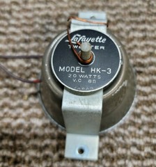 Lafayette Tweeter HK-3 3″ Speaker Driver 8 Ohm 20 Watts Japan