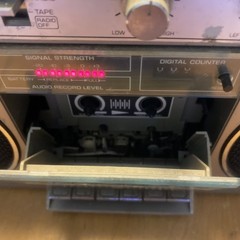 Vtg General Electric GE Boombox AM/FM RADIO 3-5257A Working/Non-working Cassette