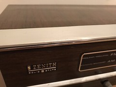 Vintage Zenith Circle Of Sound Solid State AM FM Table Radio K421W Tested
