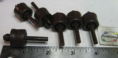 Equipment Foot Feet Brown Plastic 3/4″ Dia x 5/8″ Tall Zenith 166-91 – NOS Qty 6