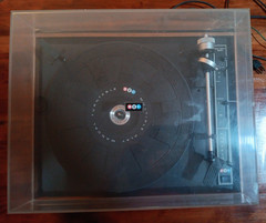 BIC 940 Manual Belt-Drive Turntable Beautiful Walnut Frame USA Made 1974 WORKS