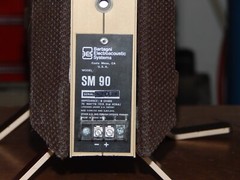 Vintage Bertagni Electroacoustic Systems BES SM-90 Speaker & Stands