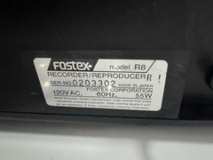 Fostex R8 1/4” 8 Track Reel to Reel Multitrack Recorder w/ MTC-1 Midi Interface