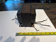 unknown manufacture vintage transformer 1940’s -50’s ?