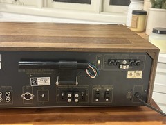 Akai AA-910 Receiver Fully Serviced Excellent Condition Wood Grain Cabinet Japan