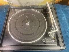 GARRARD 40b 4 Speed Turntable Record Player W Dust Cover WORKS SEE VIDEO England