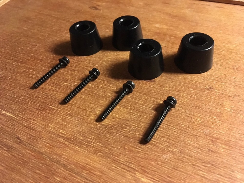 (4)Marantz Feet W/Longer Screws-Wood Case cabinet/2270,2226,2230,2250,2252/PART
