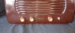 Vintage Bakelite Philco Tube Radio 48-472-121 w/ Schematic