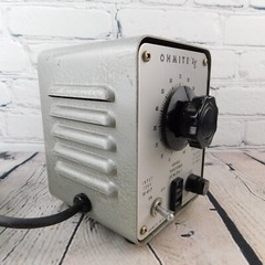Vintage Ohmite VT4-F Variable Transformer 3.5 amp POWERS ON – NOT TESTED Clean