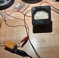 Rare Spilsbury & Tindall, Ltd. Analog DC milliampere panel meter 0-300 (Tested)