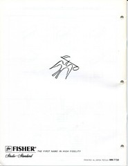 Vintage Fisher Service Manual Stereo High Fidelty System PH-430K