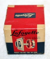 Vintage Lafayette VC-50 16 Ohm L-Pad Level Control ~ New in Box
