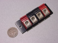 MARANTZ 2270 2275 RECEIVER SPEAKER TERMINAL BINDING POST STRIP ***