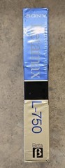 Sony Vintage Betamax L-750 Beta Blank Video Cassette Tape New Sealed