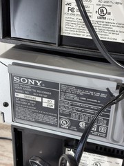 Lot Of 4 Devices For Parts Or Repair VCR JVC Hr-s5902u Sony Slv-d370p Technics