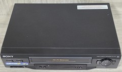 Sony SLV-N51 Hi-Fi Stereo 4-Head VHS VCR Video Cassette Recorder w/Remote TESTED