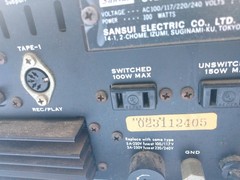 Vintage Sansui 771 Stereo Receiver Powers On with Manual, For Parts