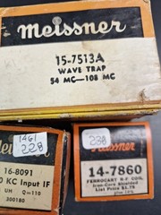 NOS Meissner IF Antenna Coil Lot