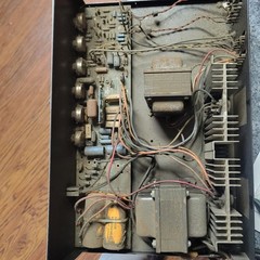 VINTAGE DUKANE 100 MOD 1A1400 100 WATT SOLIDSTATE PA AMPLIFIER Untested Parts