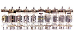 10 Nice Tested Vintage Japanese-Made 12BY7A Vacuum Tubes