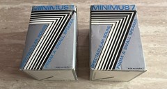 Vintage Realistic Minimus 7 Speakers Silver 40-2034 Set of 2 New Lot Oldstock
