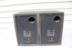 RARE DENON USC-60 2-WAY 50 Watts BOOKSHELF LOUDSPEAKERS Speakers Taiwan VTG