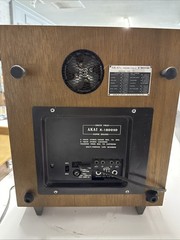 Vintage Akai X-1800SD Reel-to-Reel 8-Track Recorder Walnut Case Super Deluxe