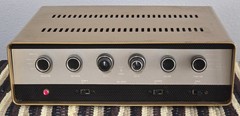 OLSON RADIO 7 Tube Amplifier Japan AM-158 Gold (Kenwood-Trio) 1960s Vintage 2 Ch