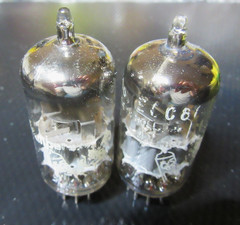NOS NIB AMPEREX BUGLE BOY 6DJ8 ECC88 HALO-GETTER TUBE AMPLITREX