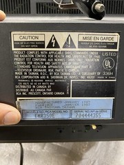 RCA XL-100 EMR350E Color Television 14” CRT – Retro Gaming Tested – WORKS