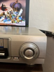 Panasonic PV-D4621 Blue Line VCR Player VHS Tape Cassette recorder Working