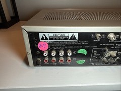 Technics SA-350 Quartz Synthesizer TV/FM/AM Stereo Receiver — Working