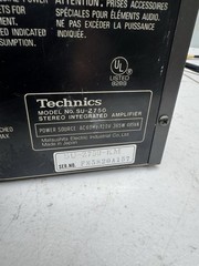 Technics SU-Z750 stereo integrated amp with tuner good