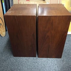 Pioneer Model CS-55 Vintage Standing Wood Grain Speakers