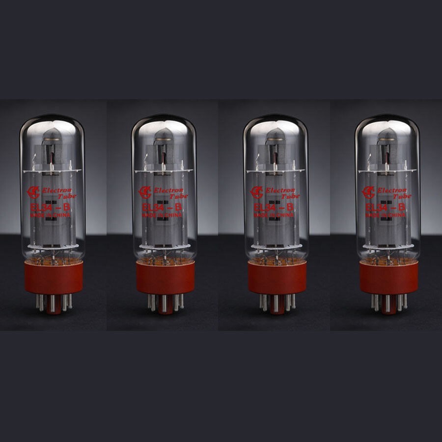 Matched Quad ShuGuang EL34B 6CA7 Vacuum Valve Tube EL34 Amplifier New Version