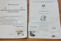 Leak varislope amplifier rebuild restoration Capacitor Kit repair instruction
