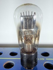 Cunningham Type CX 345 45 Globe Balloon Engraved Base Tested Good Tube