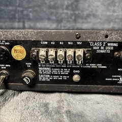 Vintage Realistic MPA-20 120V/12V Solid State P.A. Amplifier Tested