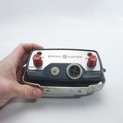 Vintage GE Private Line Style Car CB Radio Control Box Only UNTESTED