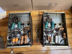Heathkit W5M Mono Tube Amplifier Pair Need Tubes