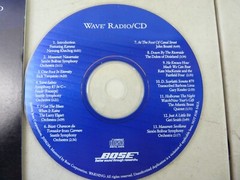 Bose Wave Radio CD Owners Demonstration Disc w/Protective Sleeve